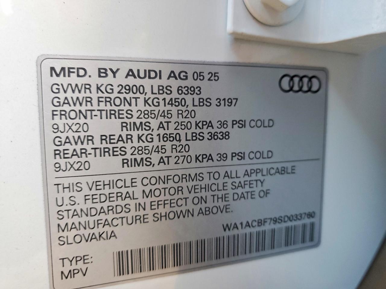 2025 AUDI Q7 PREMIUM photo 13