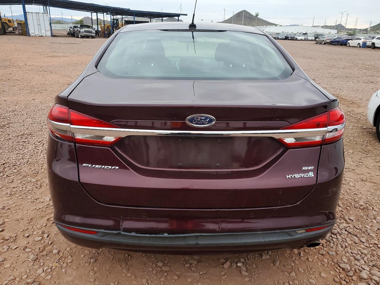 2017 FORD FUSION SE HYBRID photo 6