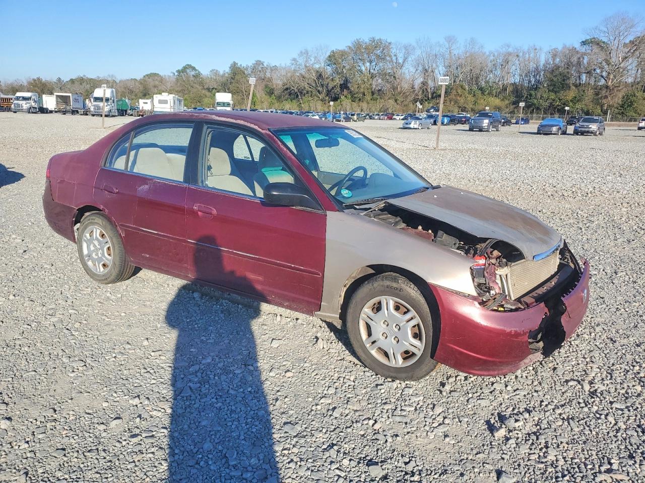 2002 HONDA CIVIC LX photo 4
