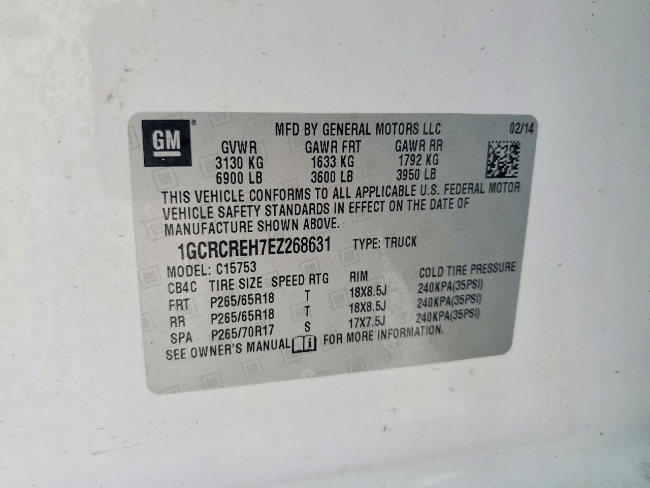 2014 CHEVROLET SILVERADO C1500 LT photo 13