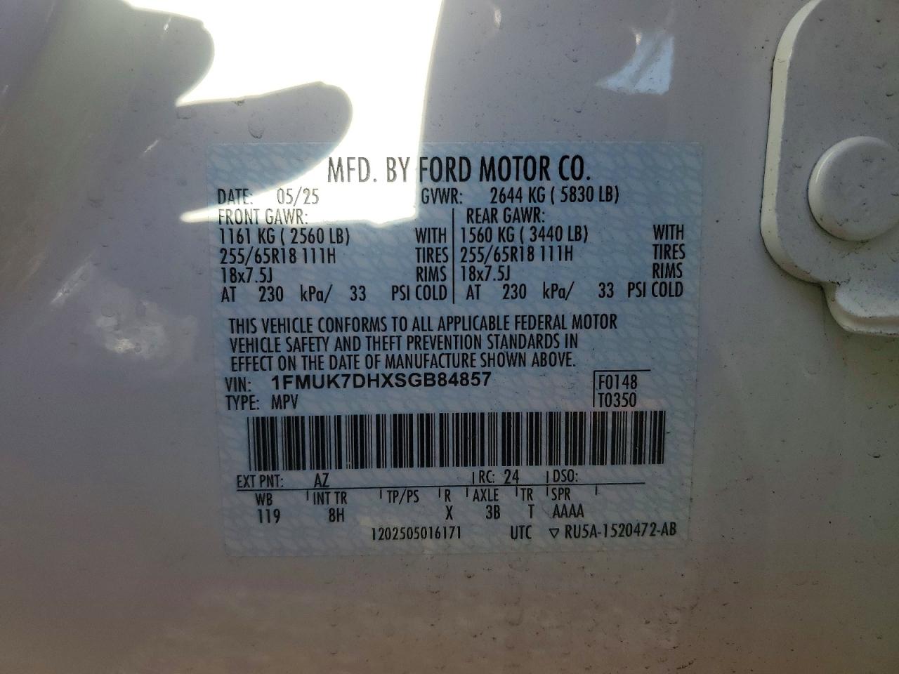 2025 FORD EXPLORER ACTIVE photo 14