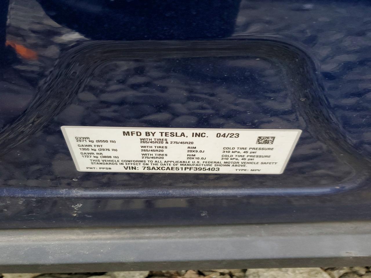 2023 TESLA MODEL X photo 13