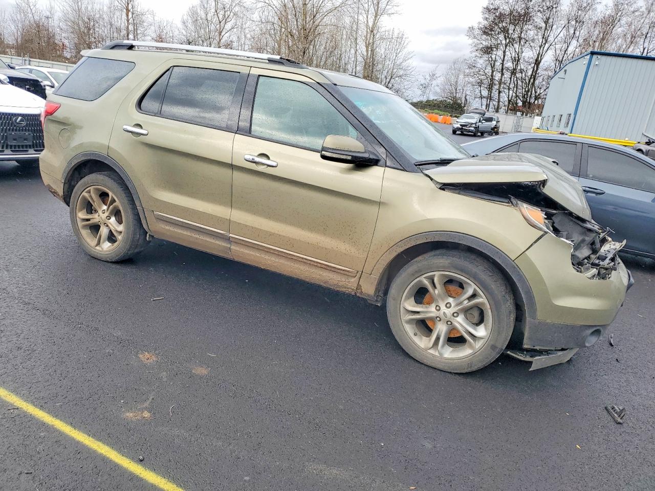 2013 FORD EXPLORER LIMITED photo 4