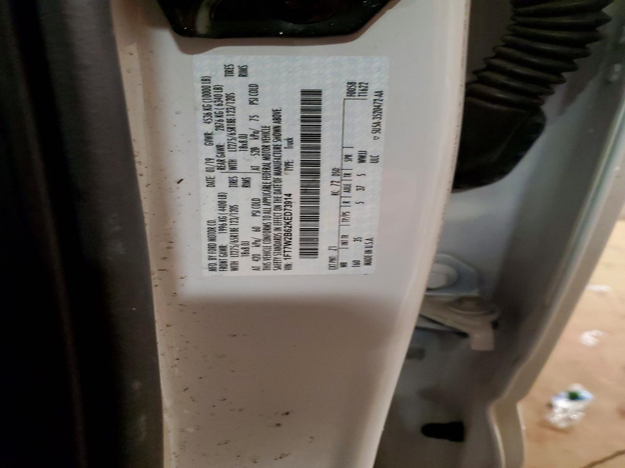 2019 FORD F250 SUPER DUTY photo 13