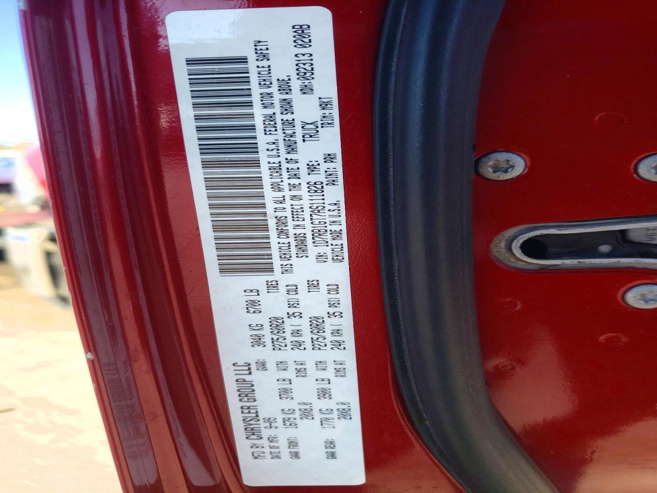 2010 DODGE RAM 1500 photo 12