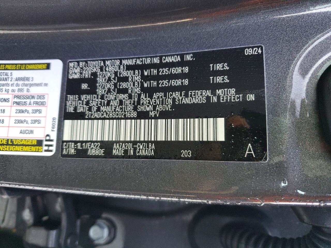 2025 LEXUS NX 250 BASE photo 13