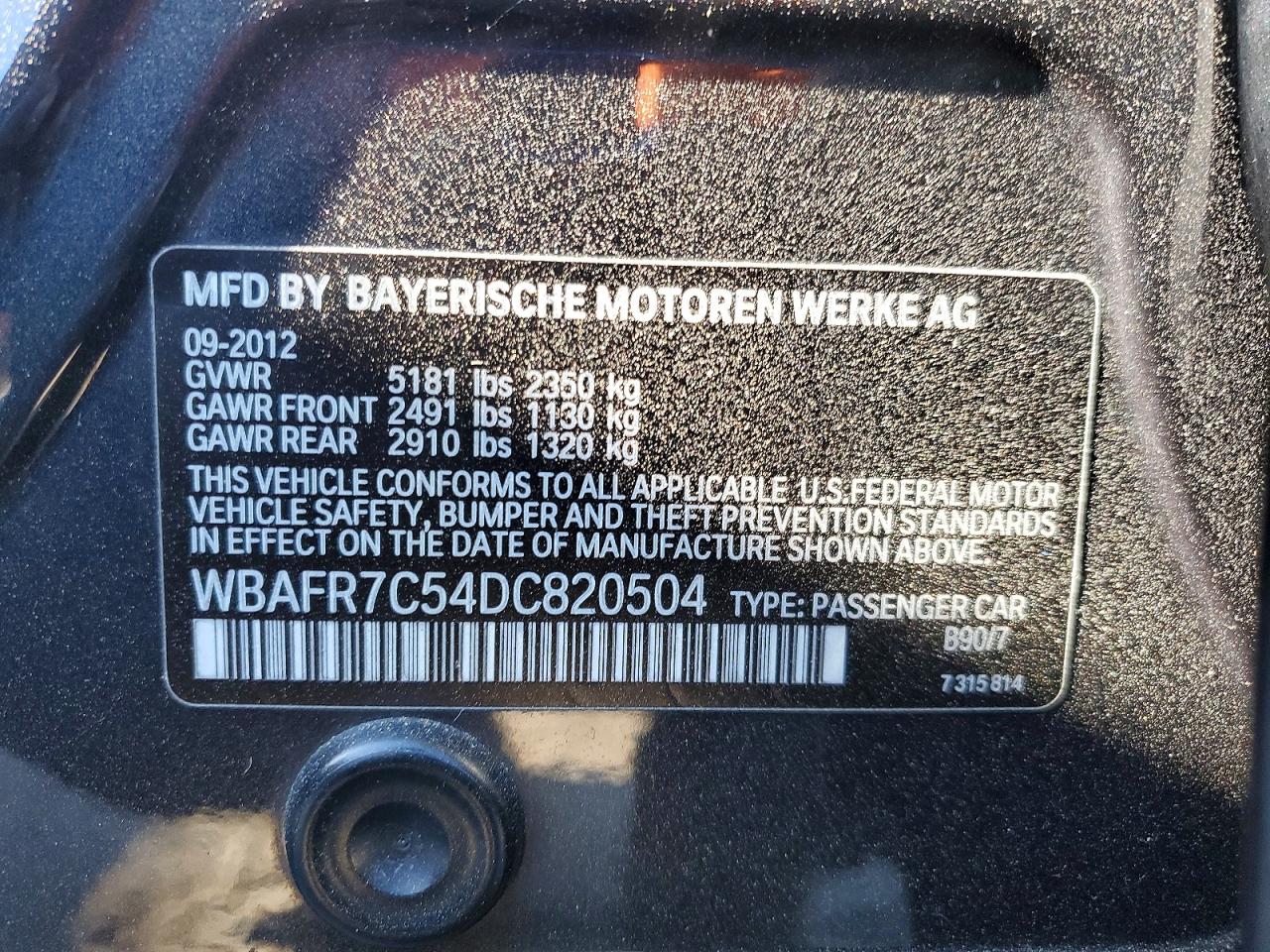 2013 BMW 535 I photo 25