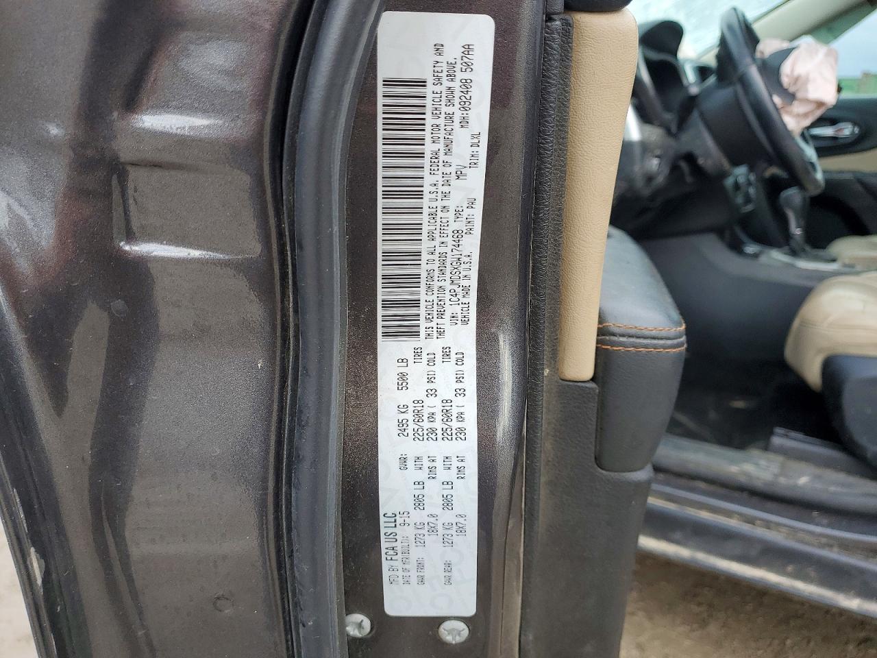 2016 JEEP CHEROKEE LIMITED photo 13