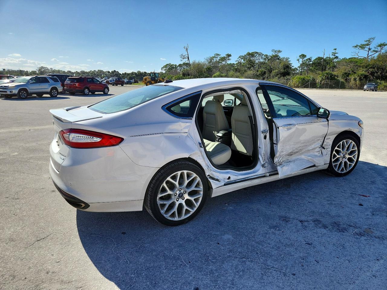 2014 FORD FUSION TITANIUM photo 3