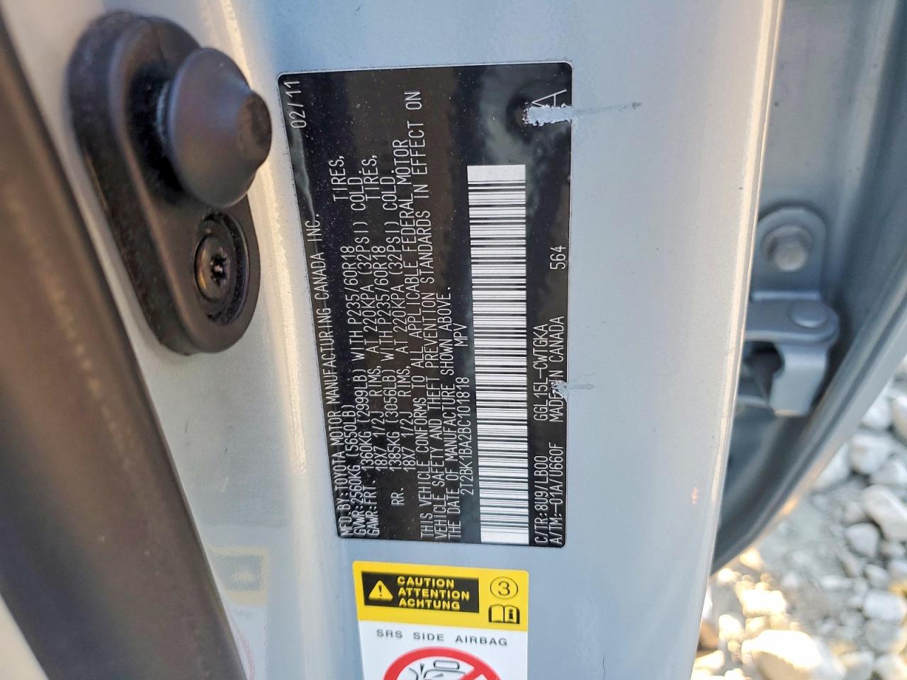 2011 LEXUS RX 350 photo 13