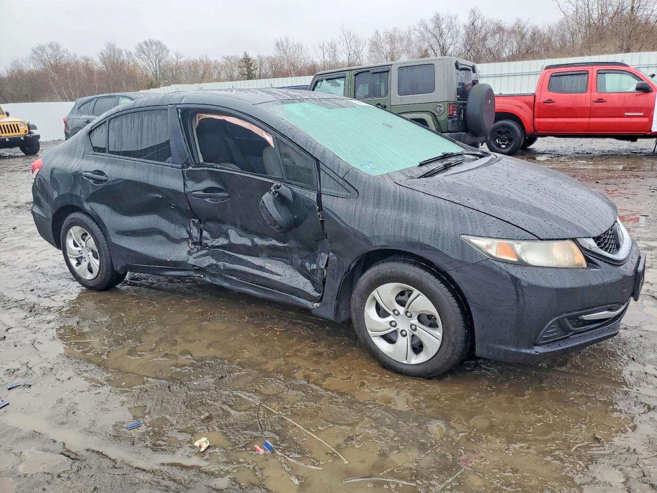 2013 HONDA CIVIC LX photo 4