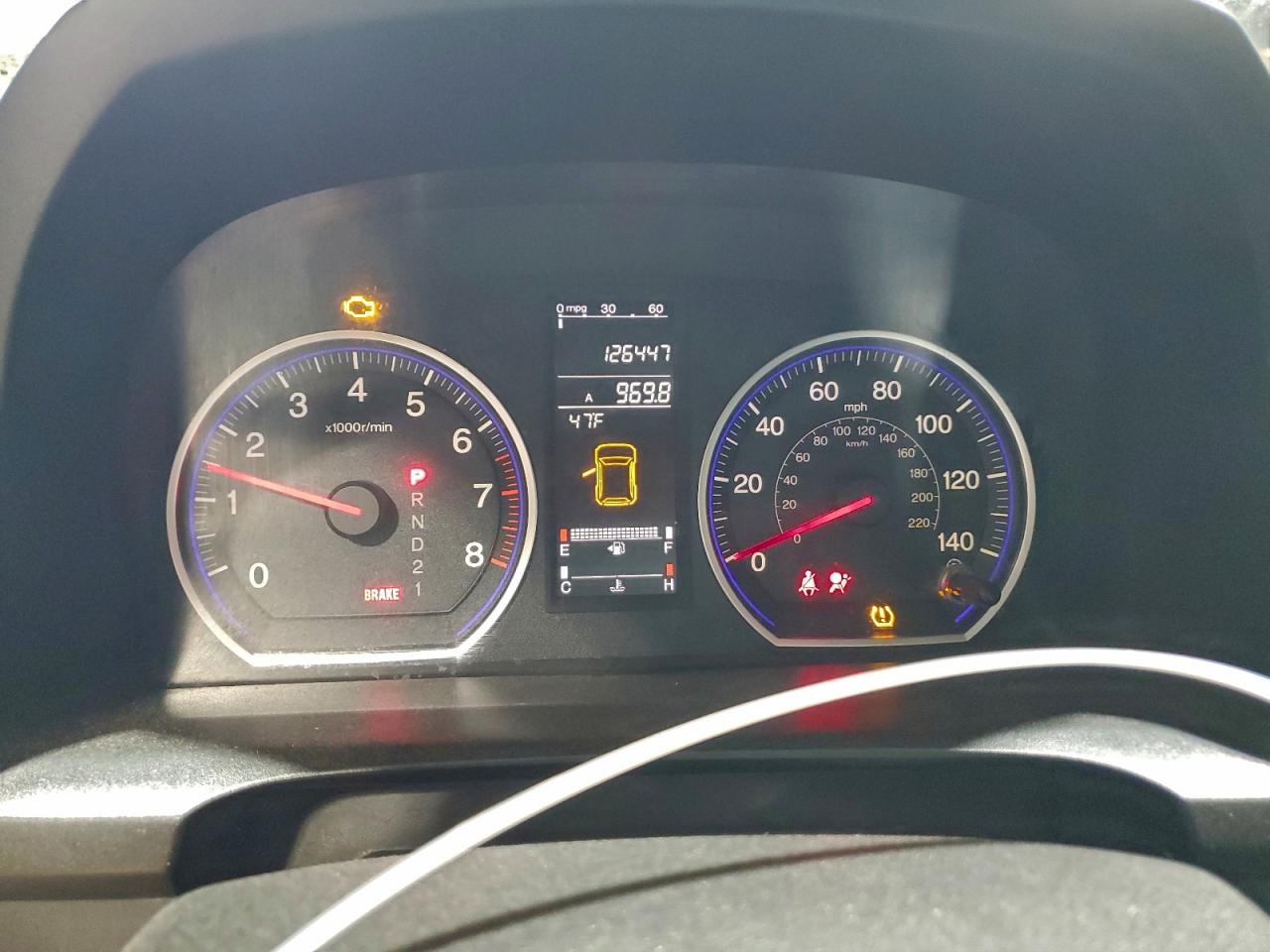 2007 HONDA CR-V EXL photo 9