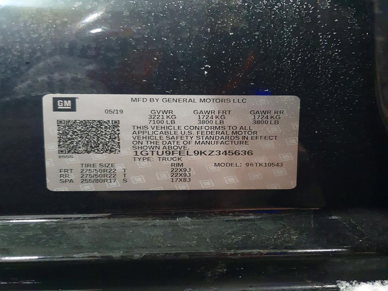 2019 GMC SIERRA K1500 DENALI photo 13