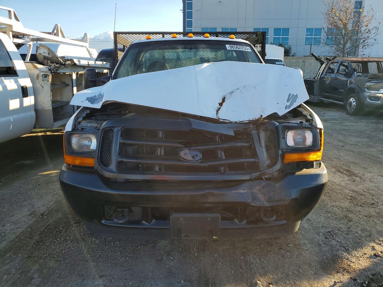 2001 FORD F350 SUPER DUTY FLATBED TRUCK photo 5