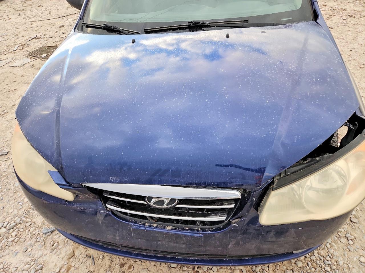 2010 HYUNDAI ELANTRA BLUE photo 11