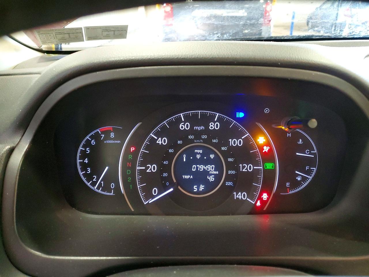 2013 HONDA CR-V EXL photo 9