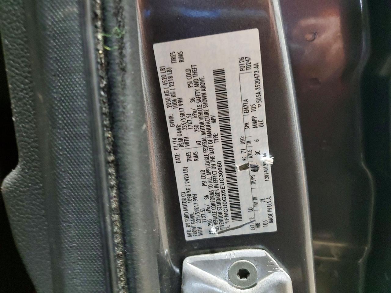 2014 FORD ESCAPE SE photo 27