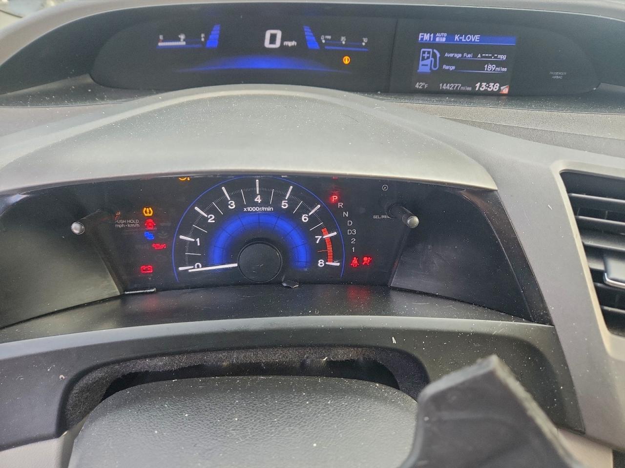 2012 HONDA CIVIC EXL photo 9