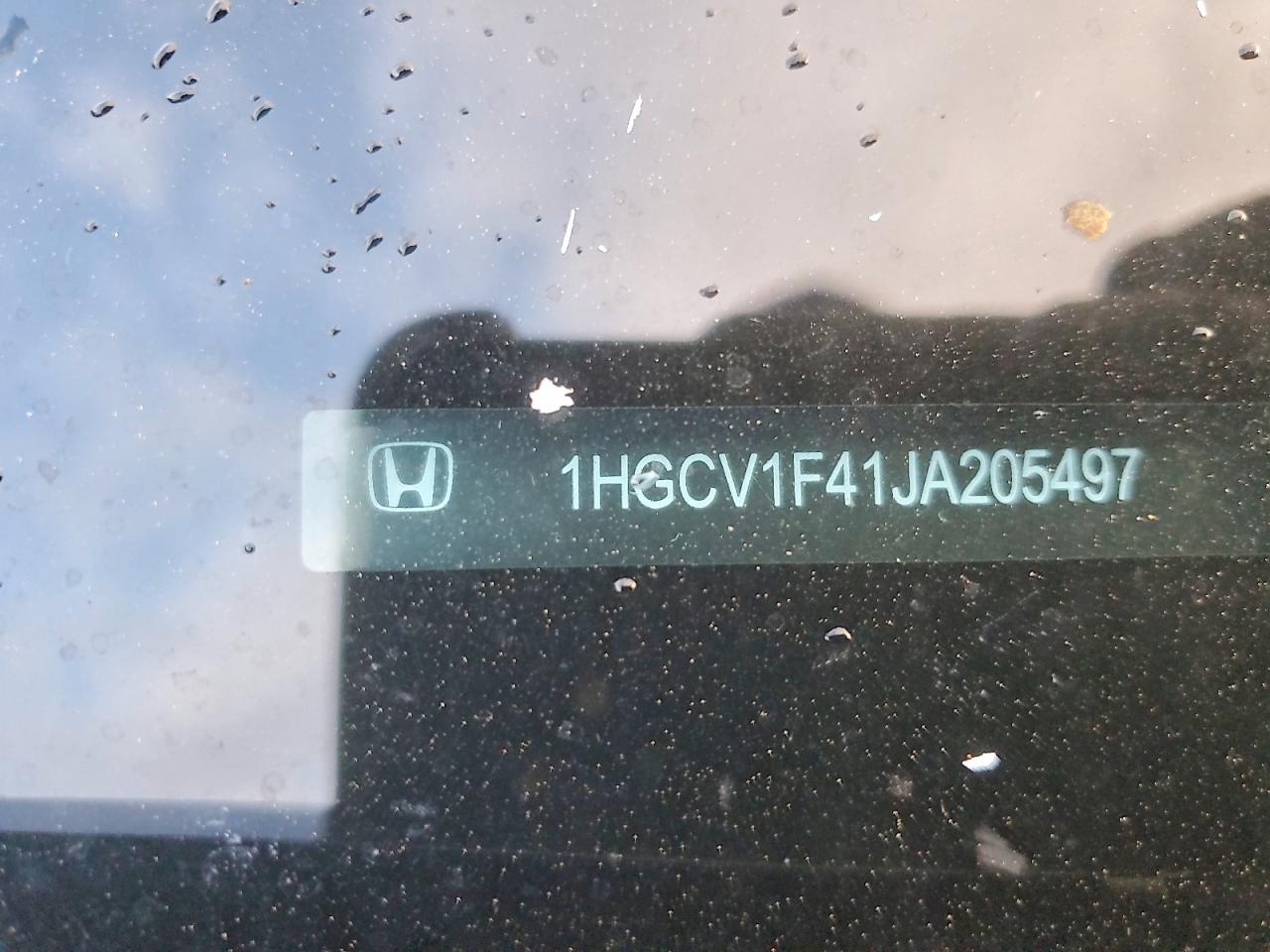 2018 HONDA ACCORD EX photo 13