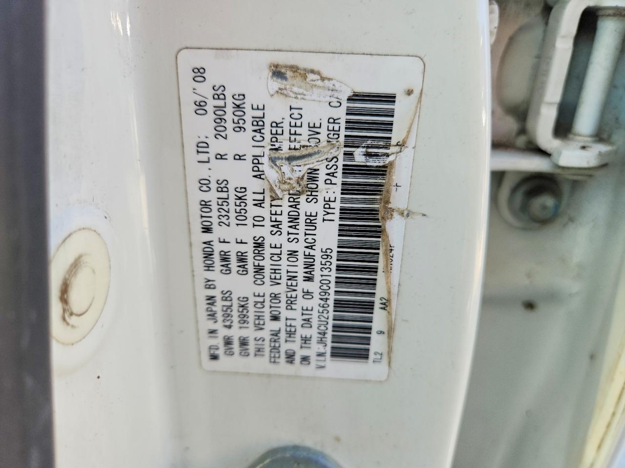 2009 ACURA TSX photo 12