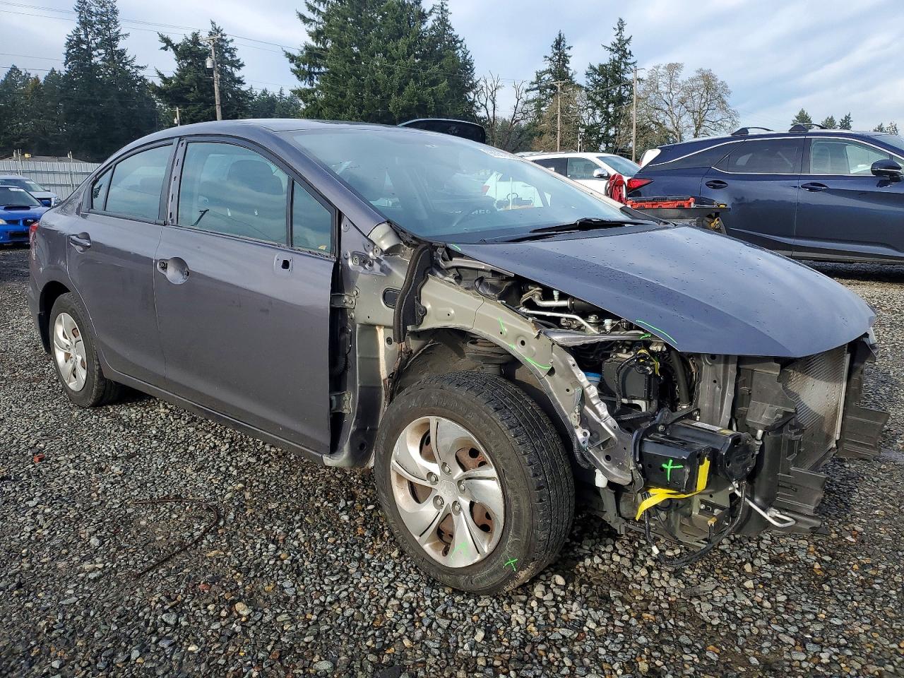 2014 HONDA CIVIC LX photo 4