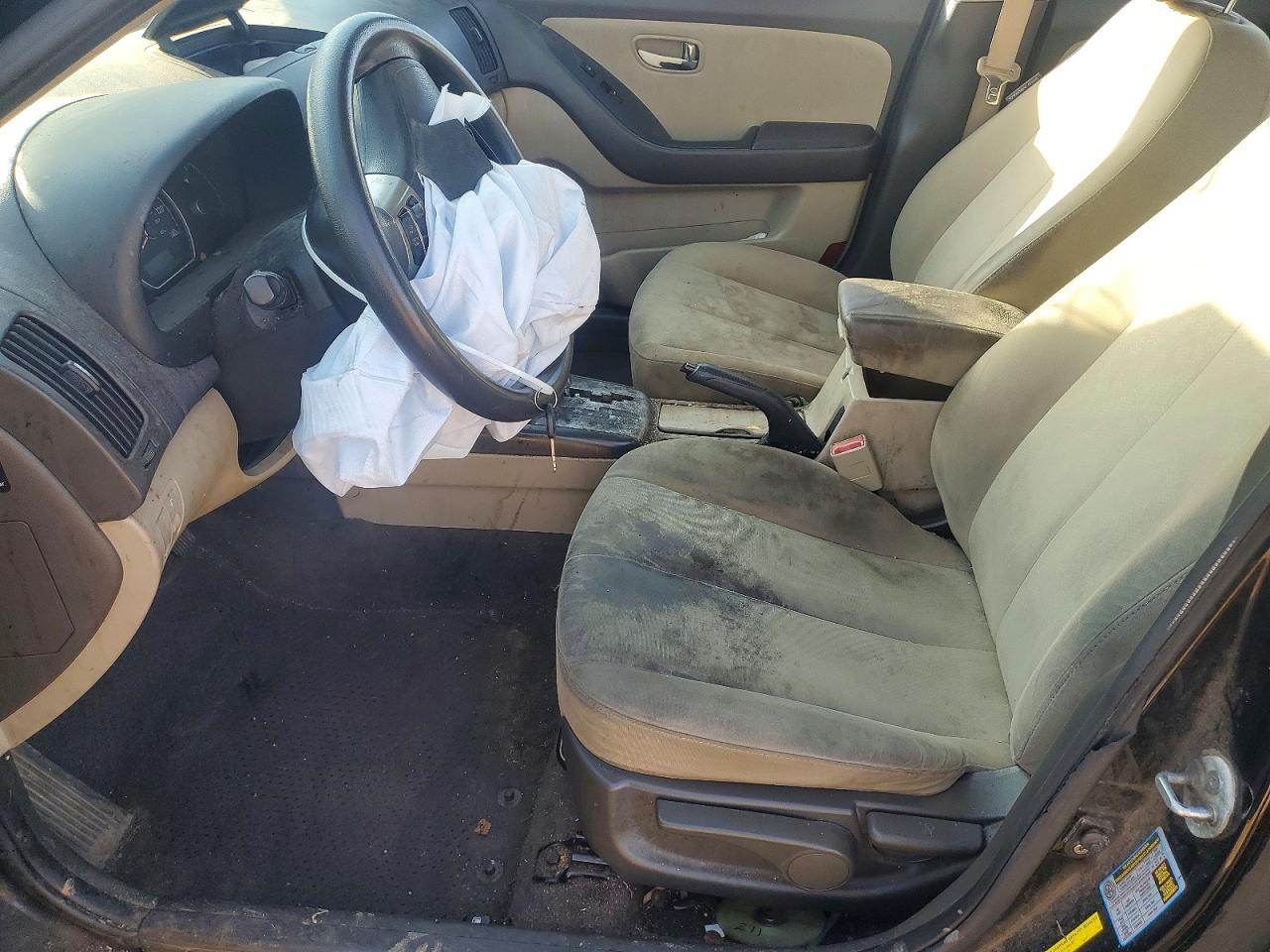 2010 HYUNDAI ELANTRA BLUE photo 7