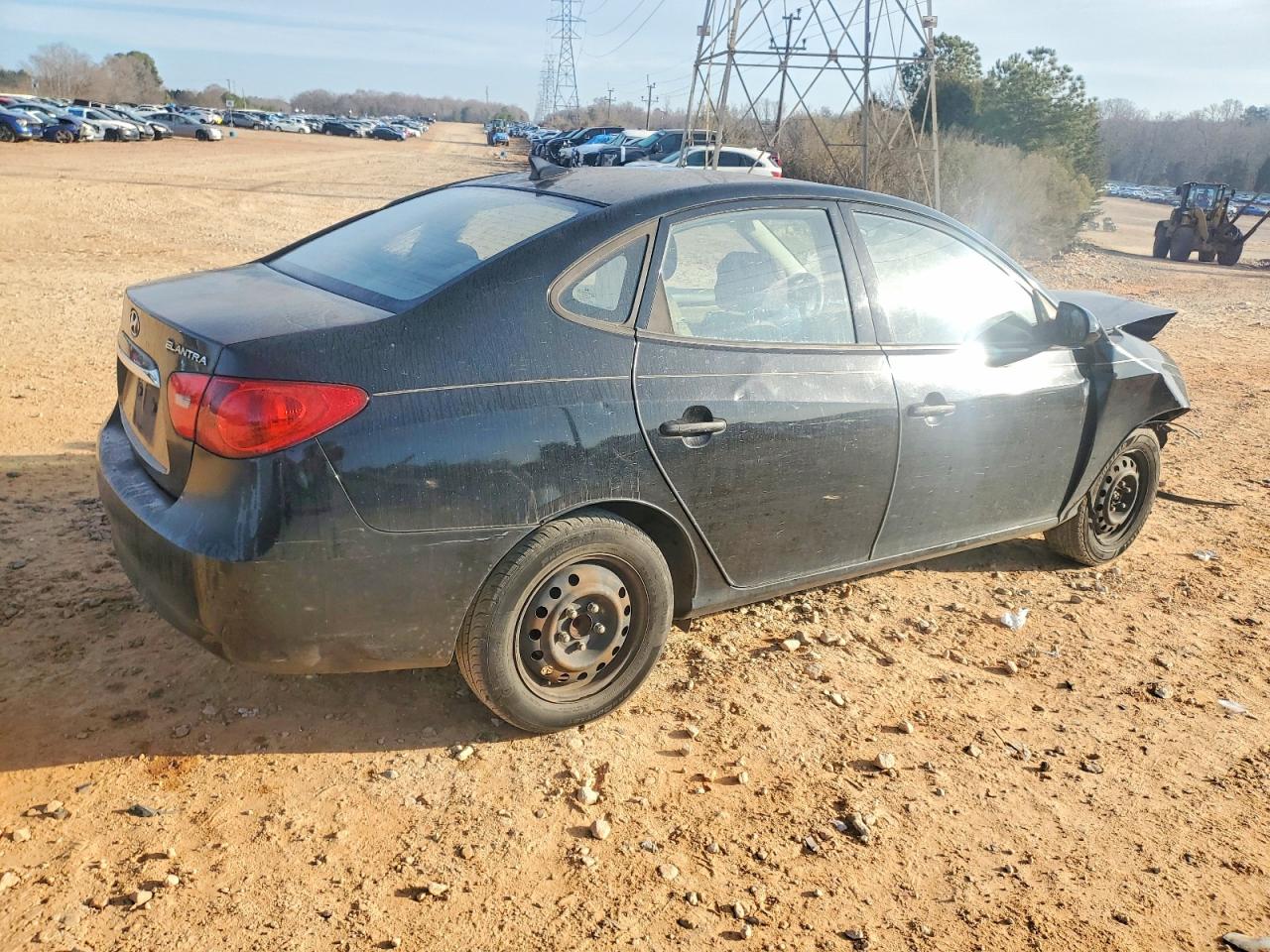 2010 HYUNDAI ELANTRA BLUE photo 3