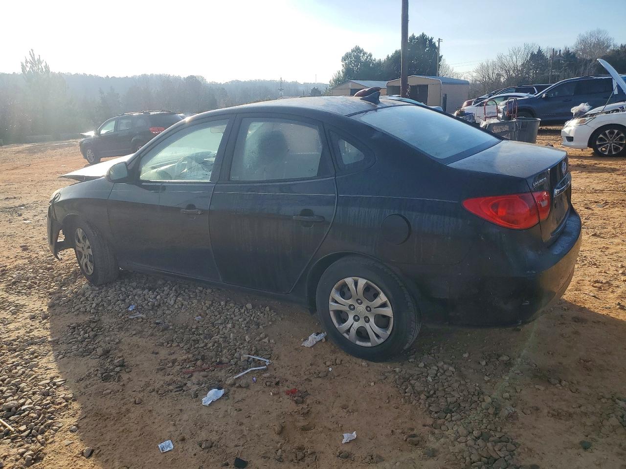 2010 HYUNDAI ELANTRA BLUE photo 2