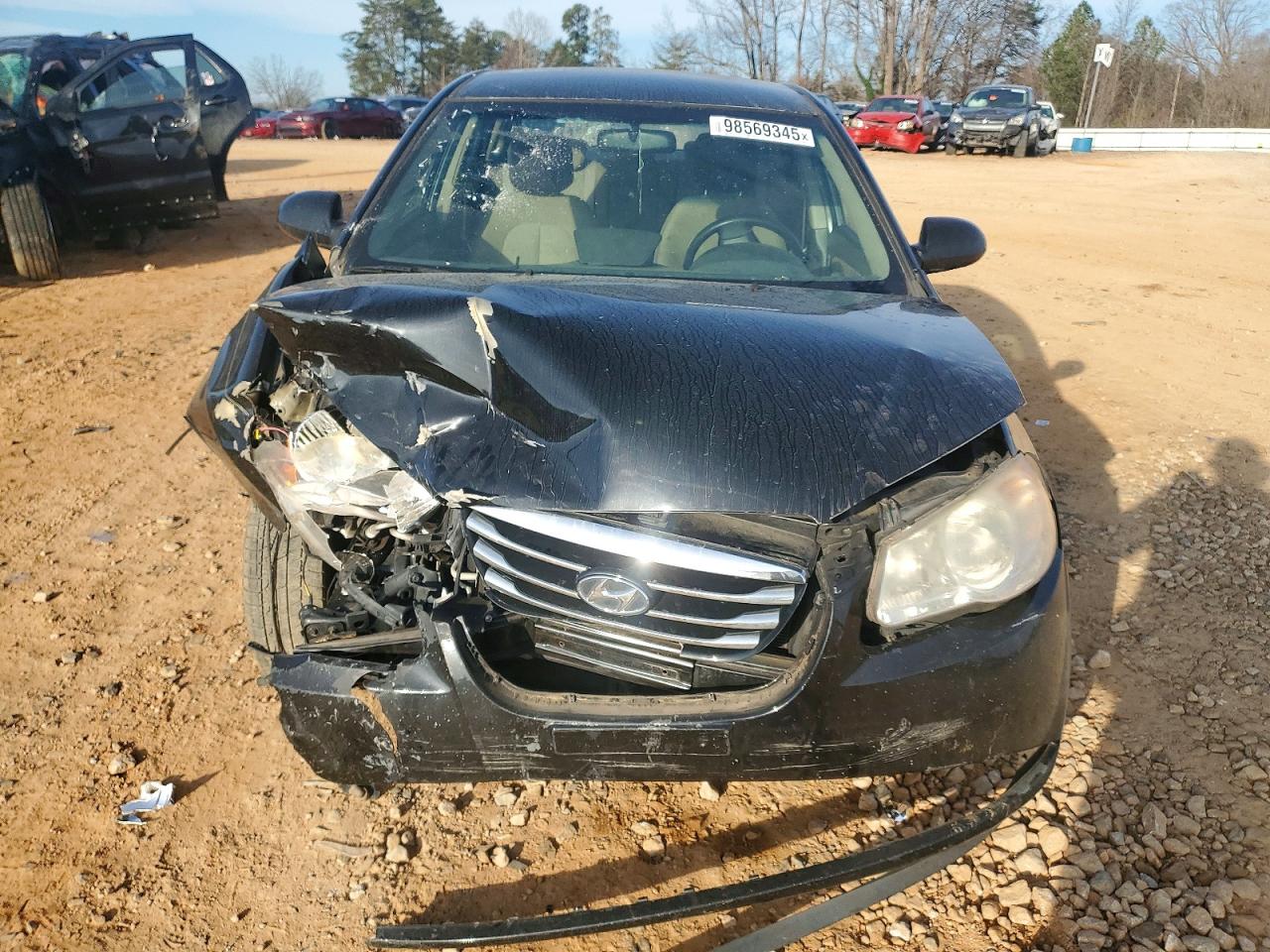 2010 HYUNDAI ELANTRA BLUE photo 5