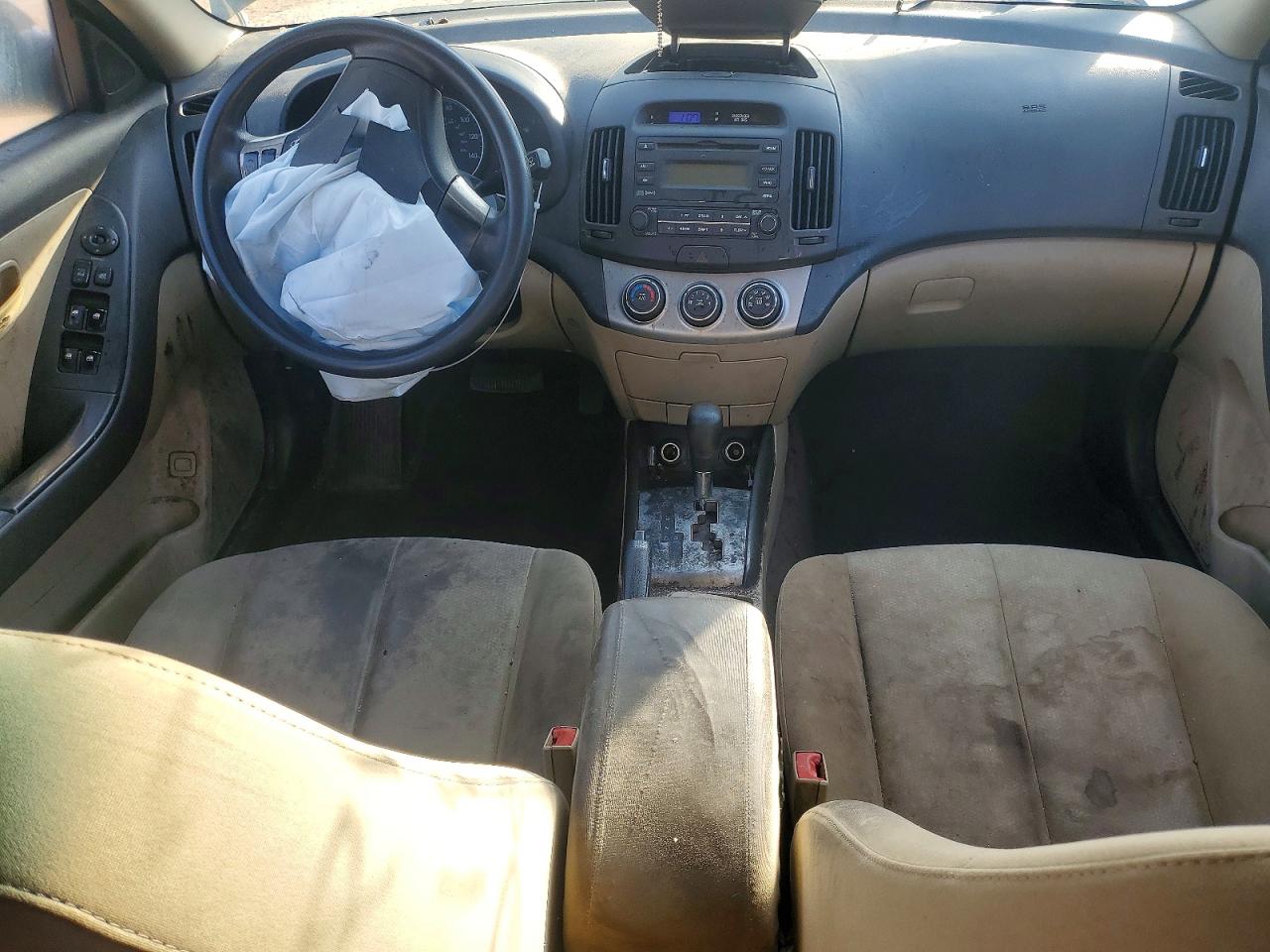 2010 HYUNDAI ELANTRA BLUE photo 8