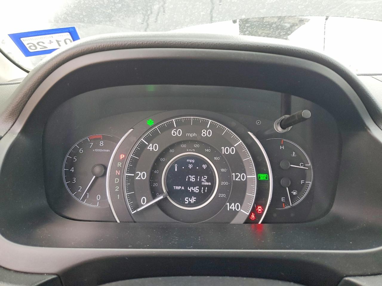 2012 HONDA CR-V LX photo 17