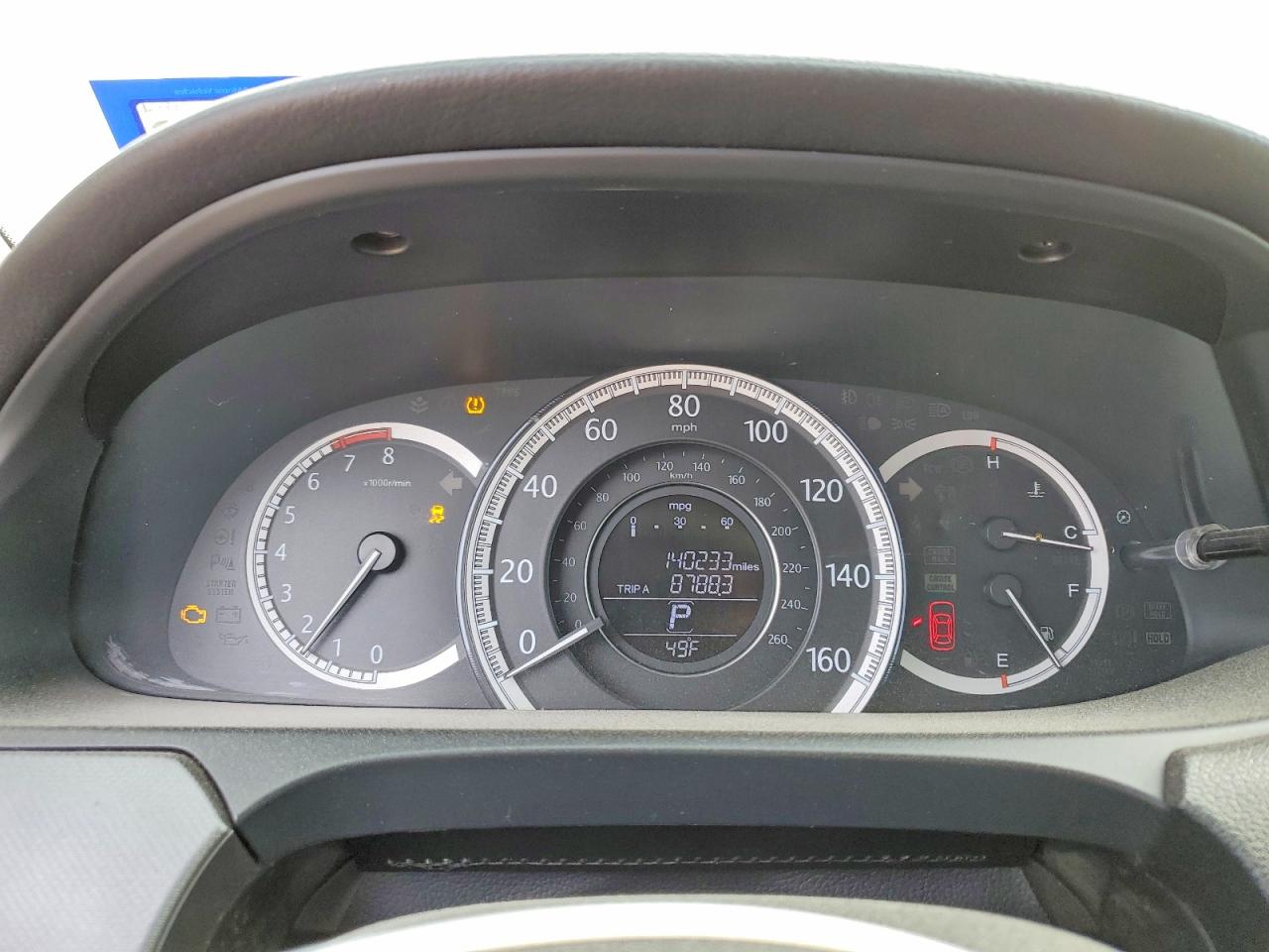 2015 HONDA ACCORD LX photo 9