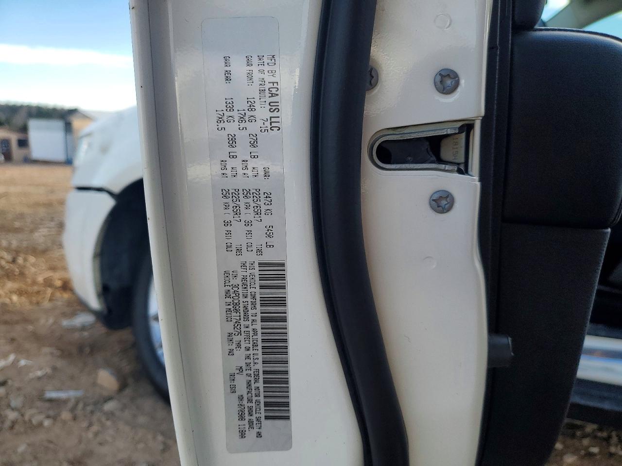 2015 DODGE JOURNEY SXT photo 13