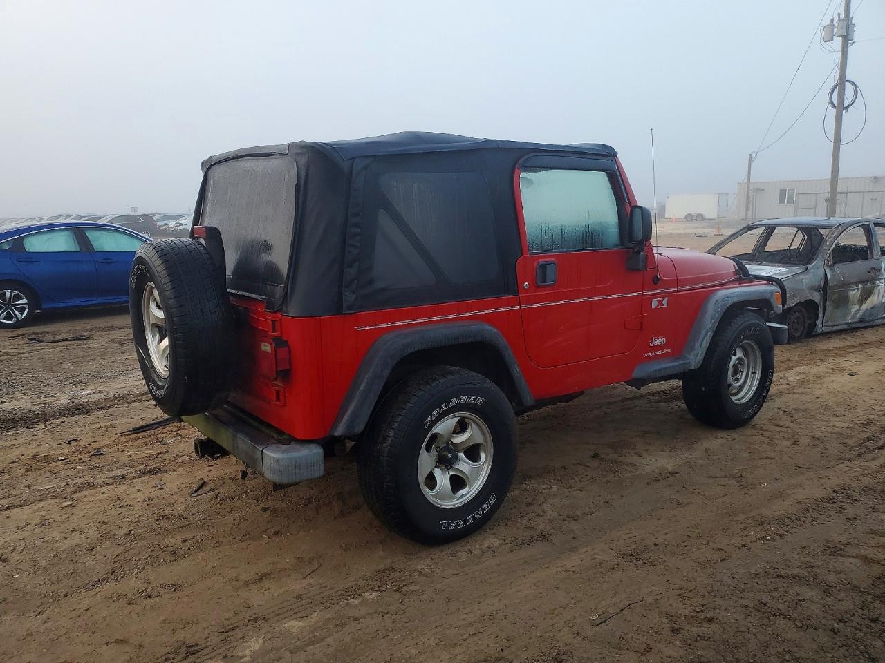 2004 JEEP WRANGLER X photo 5