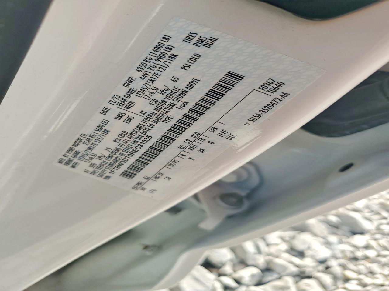 2024 FORD F350 SUPER DUTY photo 12