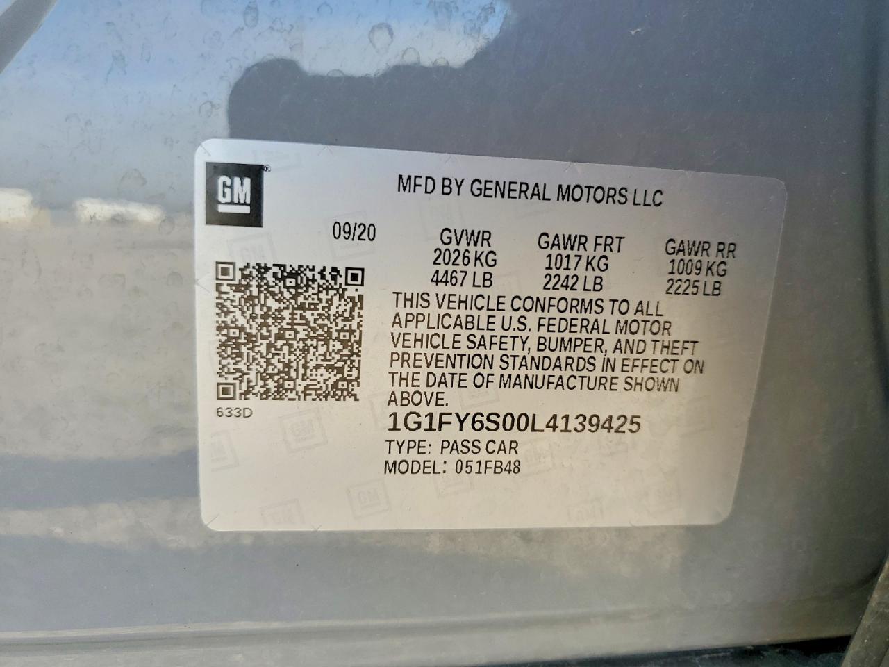 2020 CHEVROLET BOLT EV LT photo 12