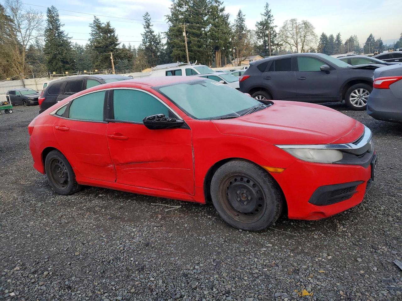 2016 HONDA CIVIC LX photo 4