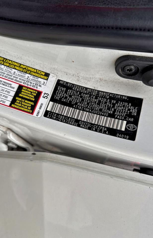 2018 TOYOTA CAMRY XSE photo 28