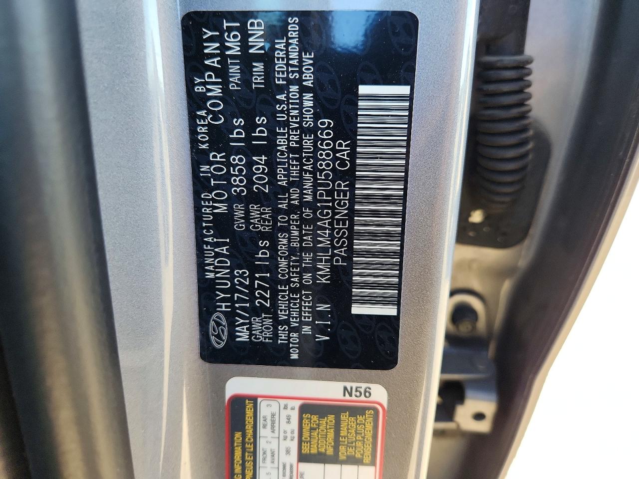 2023 HYUNDAI ELANTRA SEL photo 12