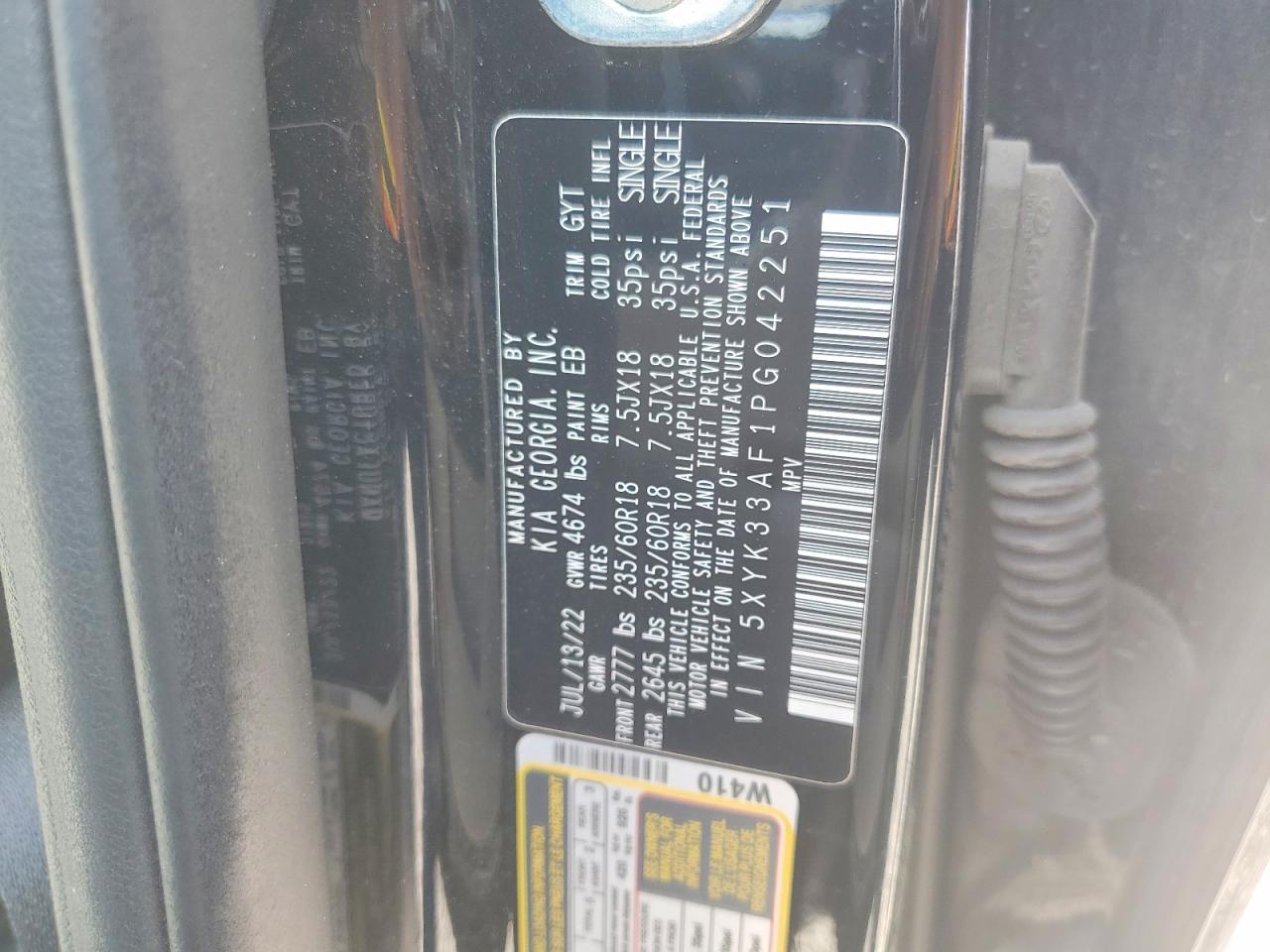 2023 KIA SPORTAGE EX photo 13