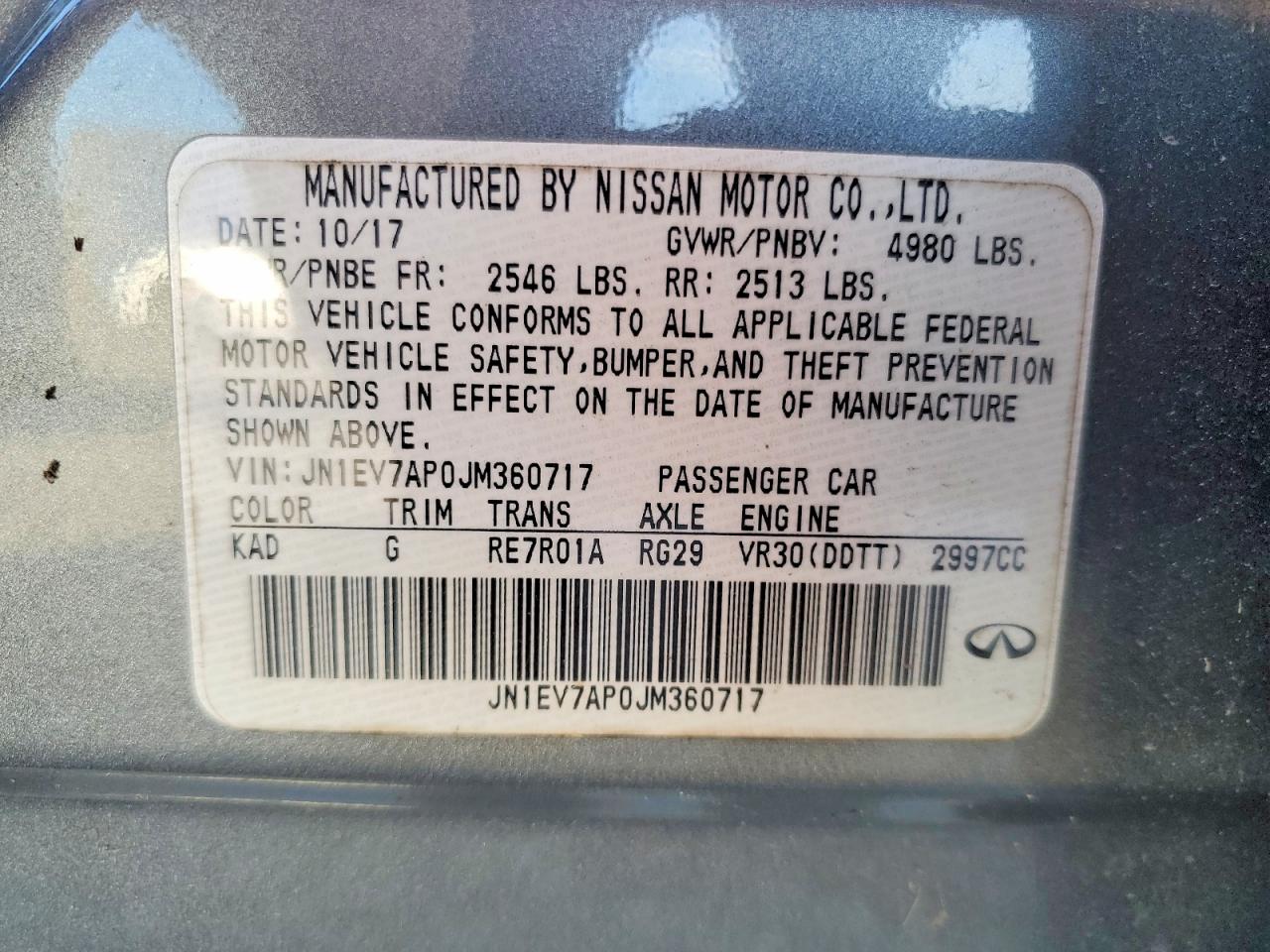 2018 INFINITI Q50 LUXE photo 12