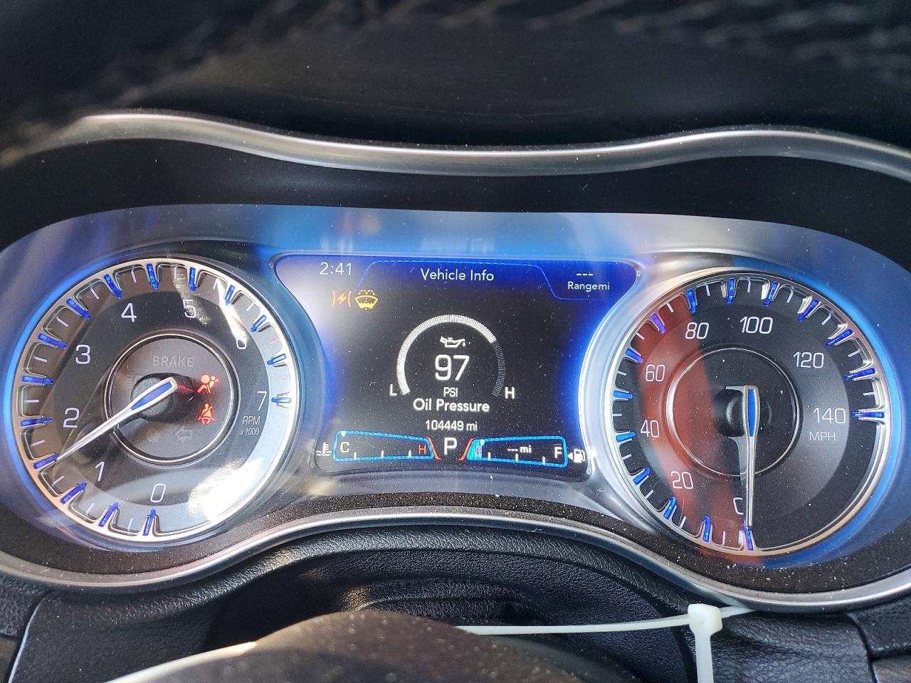 2020 CHRYSLER 300 TOURING photo 9