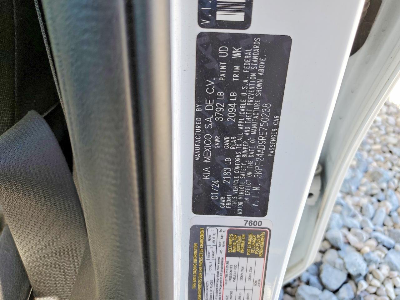2024 KIA FORTE LX photo 23