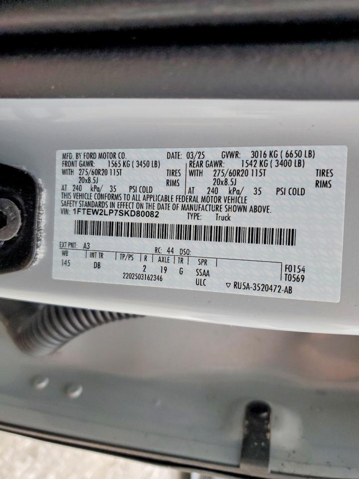 2025 FORD F150 STX photo 12