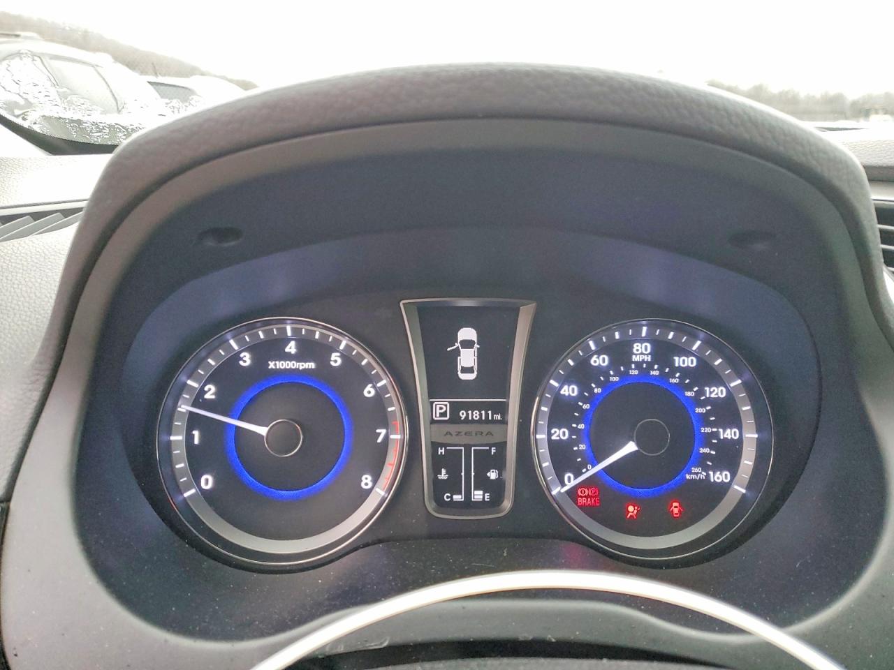 2012 HYUNDAI AZERA GLS photo 9