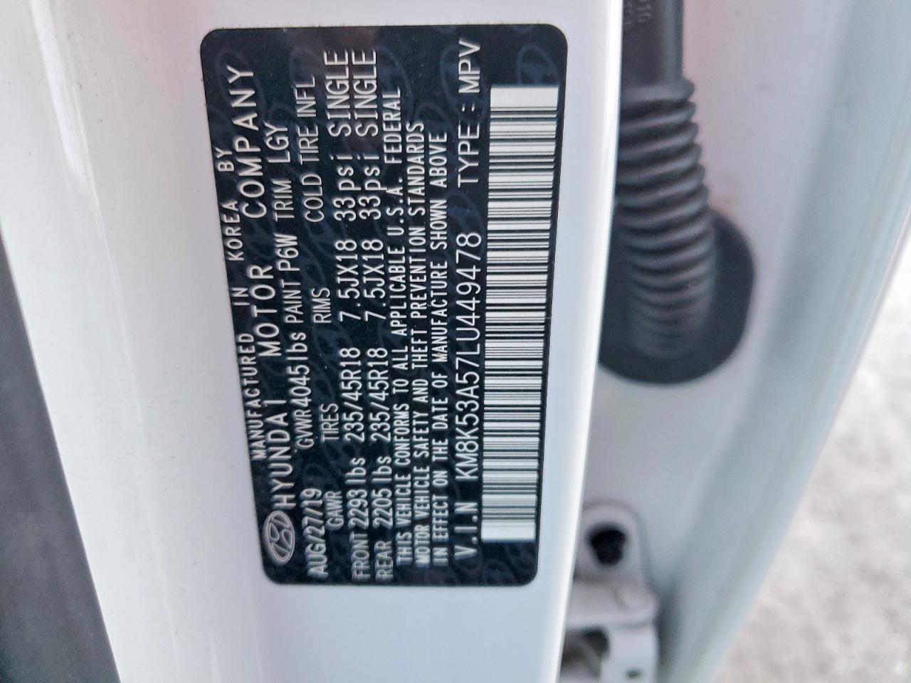 2020 HYUNDAI KONA ULTIMATE photo 14