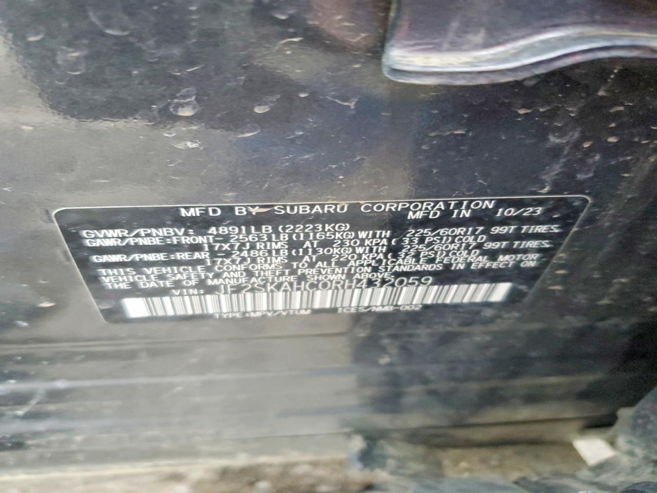 2024 SUBARU FORESTER WILDERNESS photo 13