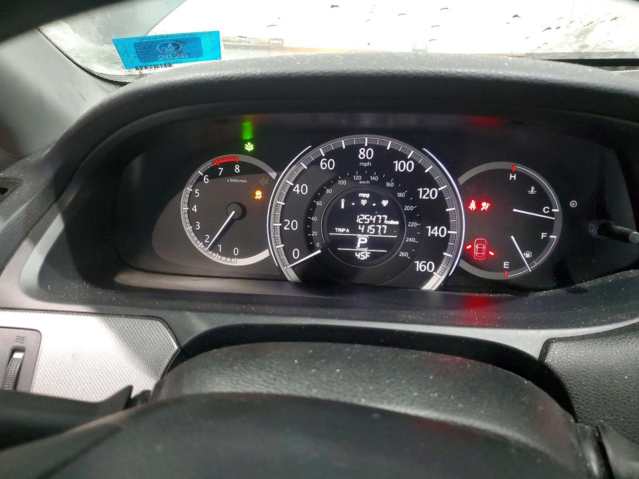 2014 HONDA ACCORD photo 9