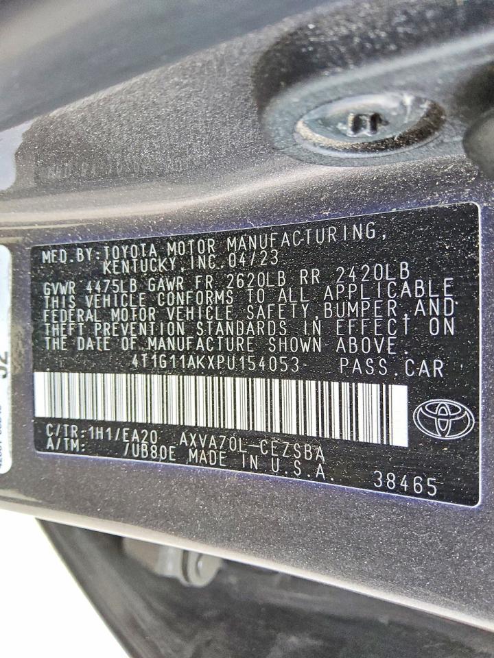 2023 TOYOTA CAMRY SE NIGHT SHADE photo 13