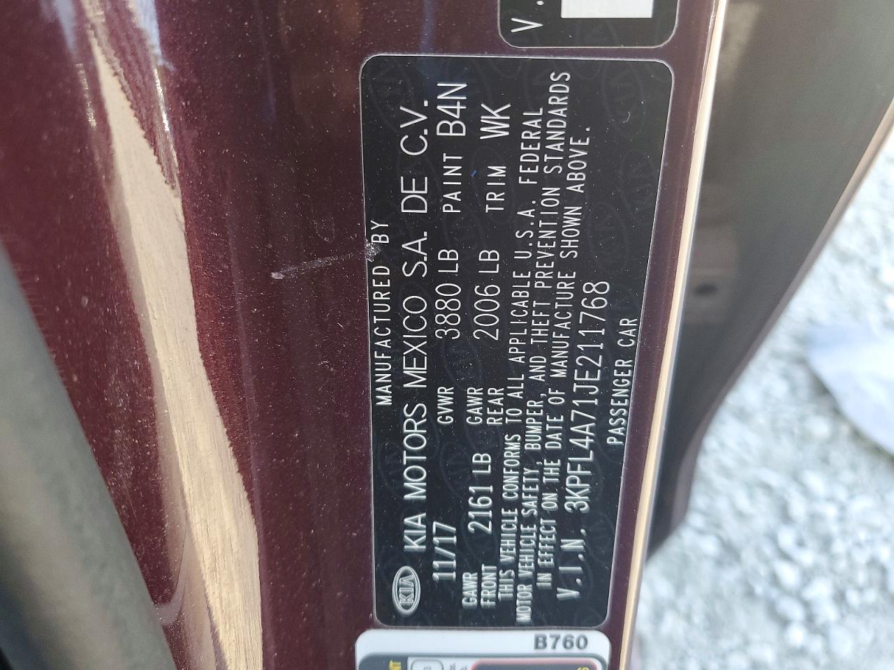 2018 KIA FORTE LX photo 23